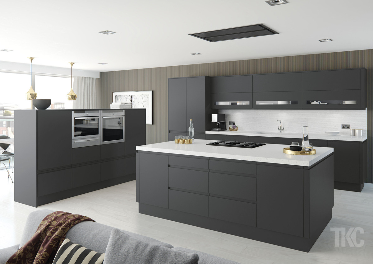urban-contemporary-handleless-kitchen-anthracite