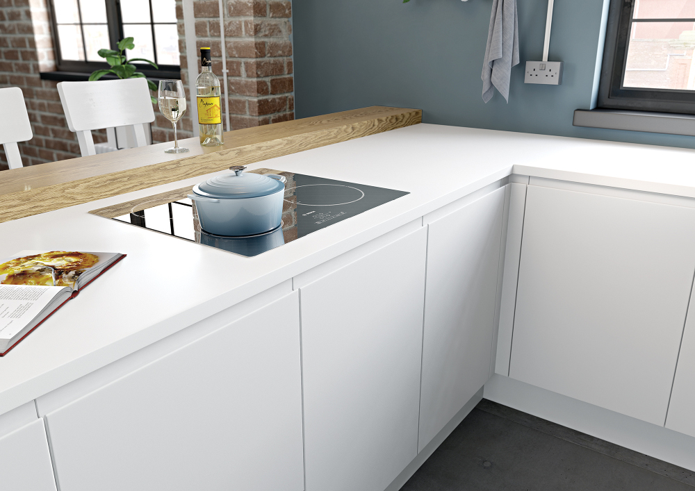 Tokyo Handleless Matt Kitchen Pure White
