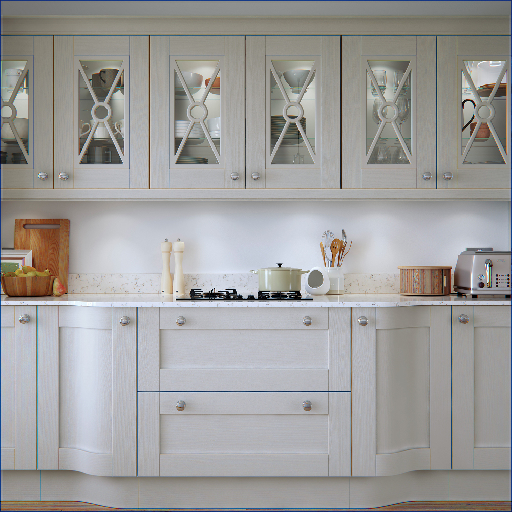 pembroke painted wood shaker kitchen