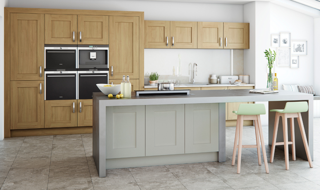 Suffolk Wood Shaker Kitchen